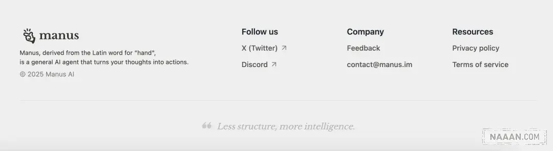 Less structure，more intelligence